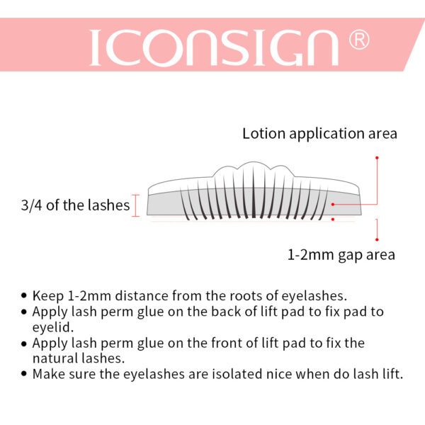 Dropshipping ICONSIGN Lash Lift Kit Lash Lifiting Eyelash Perming Kit Lash Curling Enhancer Eyes Makeup Tools - Image 6